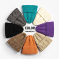 High Quality Plain Woven Fisherman Beanie Unisex Pattern Jacquard Knitted Beanie Hats Custom Logo