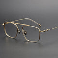 Euro Fashion Titanium Square Adjustable Eyeglasses Frames Optical Eyewear Glasses with Fashionable Square Optical Frames