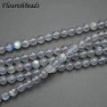 Hot Sale Good Quality Natural Smooth Labradorite 4mm Round Shape Loose Beads for Women Men Jewelry Bracelet Necklace Making