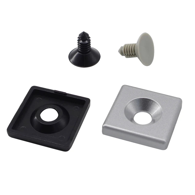 China Manufacturer Rohs  Oem Odm 4186 60*60mm 60x60mm Aluminum Profile  Part  From Dust in Aluminum End Covers 20 25 30 40 50 60