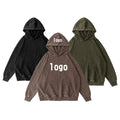 High-density Printed Vintage Cotton Custom Men Hoodies Faded Hoodie Wholesale Acid Wash Dtg Print Hoodie100 Cotton