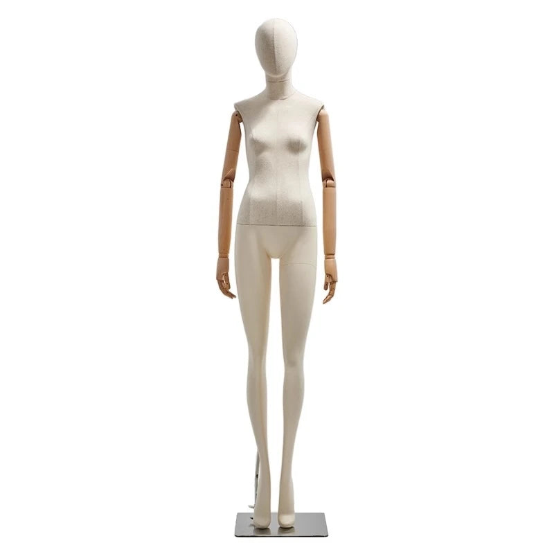 Hot Sale High-Grade White Fiberglass Full-Body Mannequin for Store Display in Clothing Wedding Window Shop Female Male Style