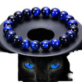 Fashionable Prayer Bead Bracelet tiger Eye Stone 10mm Bead Birthday Holiday Gift Trendy Bracelet Party Accessory Bracelet