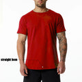 High Quality 180 GSM Gym Training Tshirt Quick Drying Short Sleeve T-shirt Sports Fitness Workout T Shirt for Men MegaBDM