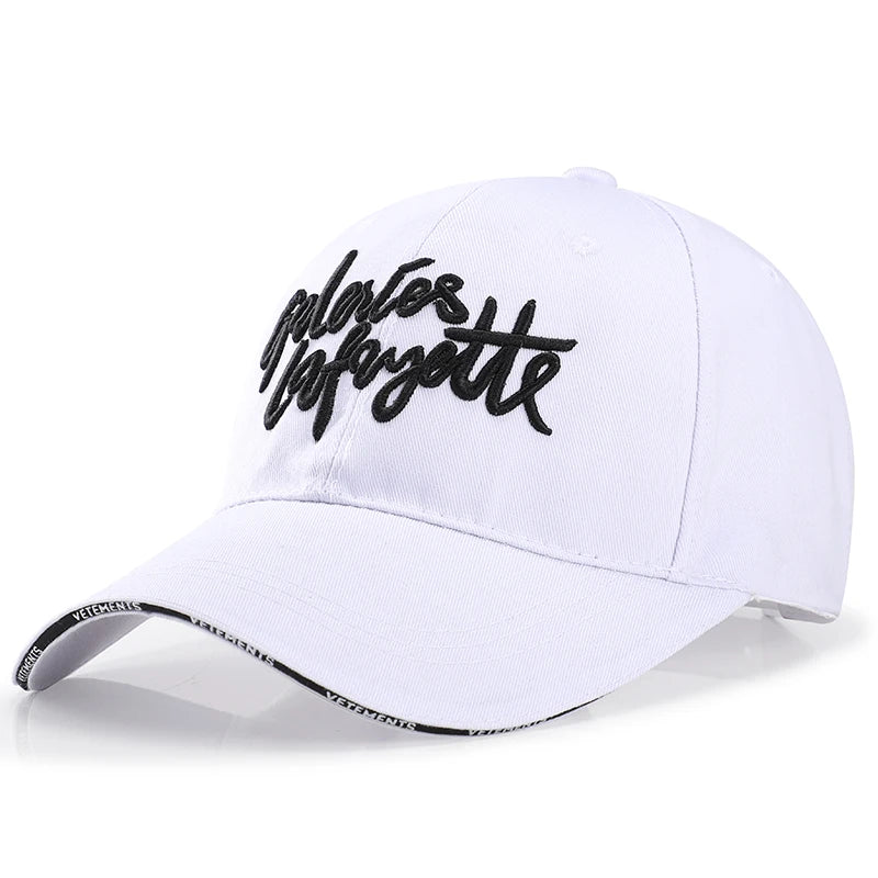 Custom Women Ball Golf White Cotton 3d Embroidery Strapback Baseball Cap Hat With Logo