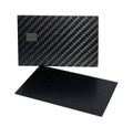Competitive New Material Carbon Fiber Business VIP Membership Card ISO CR80 Standard 0.5mm Thickness Glossy Surface Custom Color