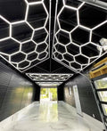 Car Wash Detailing Hexagonal Light Led for Car Care Workshop Led Lights
