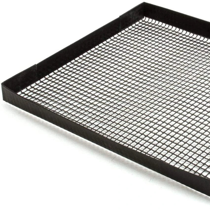Easy Clean Heat Resistance PTFE Cooking Basket with Firm Edge BBQ Mesh Tray