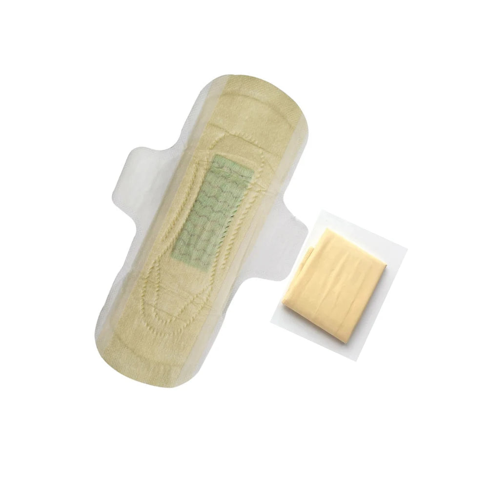 OEM 100% Organic Bamboo Fibre Bamboo Fiber Sanitary Pads Sanitary Pad Towels