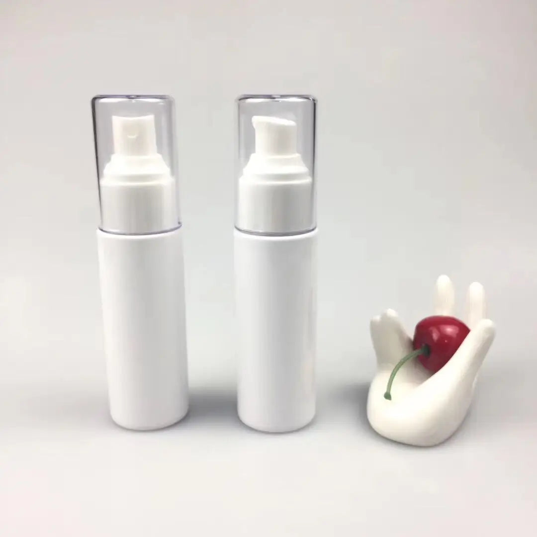 Wholesale 60ml White  Plastic Airless Foam Pump Bottle With Pump Sprayer and Cap for   Skin Care Lotion
