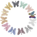 Fashion Jewelry Pendants Charms Natural Real Leaf butterfly Diy Earring Necklace for Women Bracelet Charms