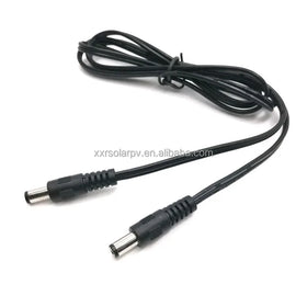 Solar Panel Extension Cord 5.5x2.1mm DC Power Cable Male to Male 0.2M/0.5M/2M Cable Solar Raw Materials