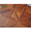 New Novel Engineered Teak Parquet Texture Artistic Wood Flooring Natural Wooden Floor +solid Wood Flooring