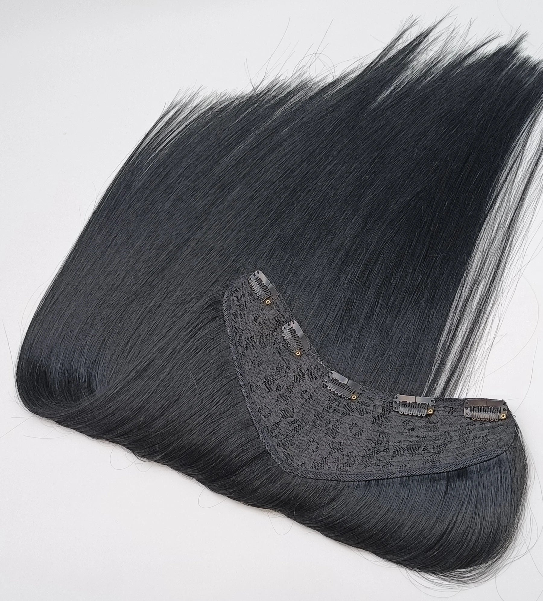 Russian Straight Remy Hair Weft V Part One Human Hair Piece U Clip in Extensions Invisible Clip in Hair Extension