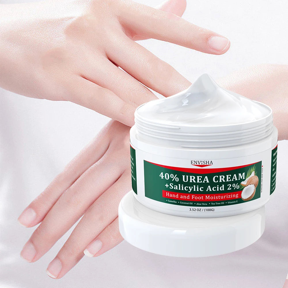 OEM ODM Herbal Plant Ingredients Body Care Repairing Moisturizing Peel Crack 40% Urea Moisturizing Cream With Vitamin E