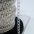Excellent Sterling Silver 2.5mm Extension Chain Factory Wholesale Bracelet Necklace Bluk Chain Diy Jewellery Material
