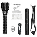 Hot Selling 6800lm 915m Beam Bistance Outdoor IP68 Waterproof Torch XHP70.3 LED Powerful LED Flashlight