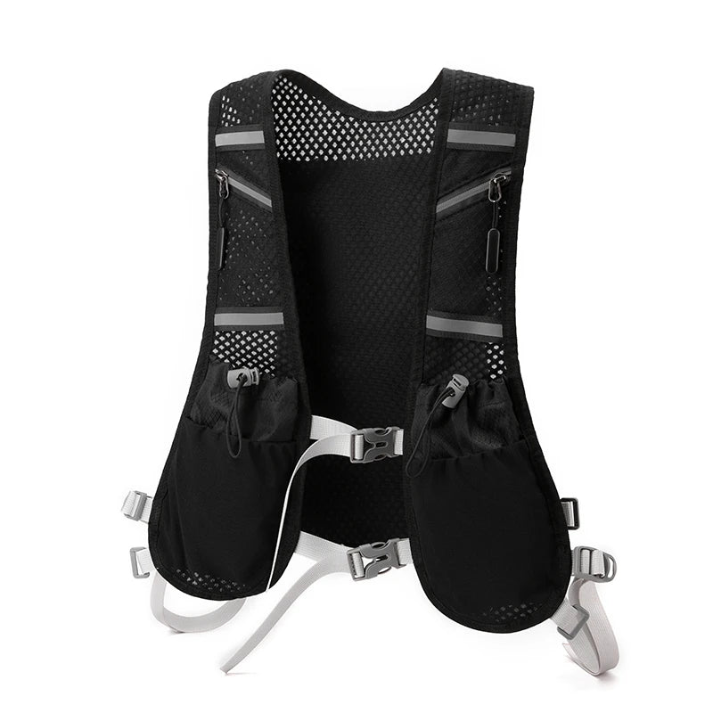 Outdoor Riding Running With Running Hydration Backpack Vest Waterproof Jogging Water Bottle Backpack Hiking Backpack