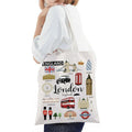 Personalized Logo Canvas Fabric Tote Bag Custom Logo For Business Printing Shopping Bag Reusable Women Tote Bag