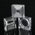 ADL 150*150*50MM Square Hot Melt Ripple Glass Bricks Building Clear Transparent Glass Block for Building Home Decoration