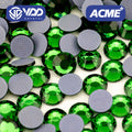 VDD 024 Fern Green ACME+Series Glass Rhinestones Crystal Flatback Hotfix Glitter Strass Iron on Stones Clothes Decorations