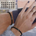 Lateefah OEM Handmade Adjustable Cord 26 Letter Lnitial Braided Bracelets