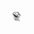 12 *7*7 mm Silver Iron Buckle Decorative Leather Rivet for Clothes Bags Shoes Western Metal Conical Buttons Gothic Punk Nail