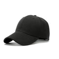 Yutuo BSCI Wholesale Unisex Sporty 6-Panel Baseball Cap Custom Logo Plain Black Polyester Cotton Fabric Popular Style Common