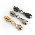 Meetee ZT210 5# Used for Resin/Nylon/Alloy Zips Clothing Material Accessories Pendant Zipper Puller