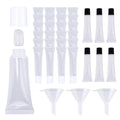 Cosmetic Tube 5ml 10ml 15ml White Face Wash Hand Cream Lotion Soft  Plastic Lip Gloss Tube