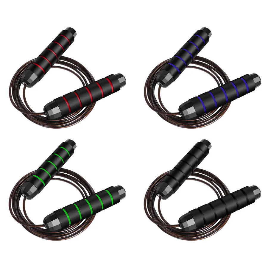 Wholesale Jump RopesTangle-Free Speed Jumping Ropes with Foam HandlesAdjustable Skipping Ropes for Fitness