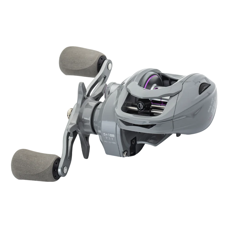 ECOODA SXS Shadow Casting Reel Metal Aluminium Surf Spinning Reels for Trolling Fishing in River Lake Stream with Bait