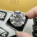 Synthetic Gemstone Pass Diamond Tester Loose Stones Flawless D Full Size VVS Moissanite Diamond for Jewelry Making