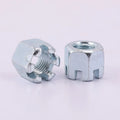Slotted Round Lock Hexagon Head Hex Slotted Castle Crown Nut Hexagon Slotted Nuts