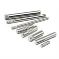 Saitong ST-0078 Customizable Stainless Steel Bright Uncoated Dowel Pins 22mm Head Diameter Flattened Head 7.0mm Height