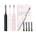 X3 Tooth Brush Electric Customize Logo Rechargeable Toothbrushes Adult 4Pcs Soft Bristles 6 Modes Electric Sonic Toothbrush