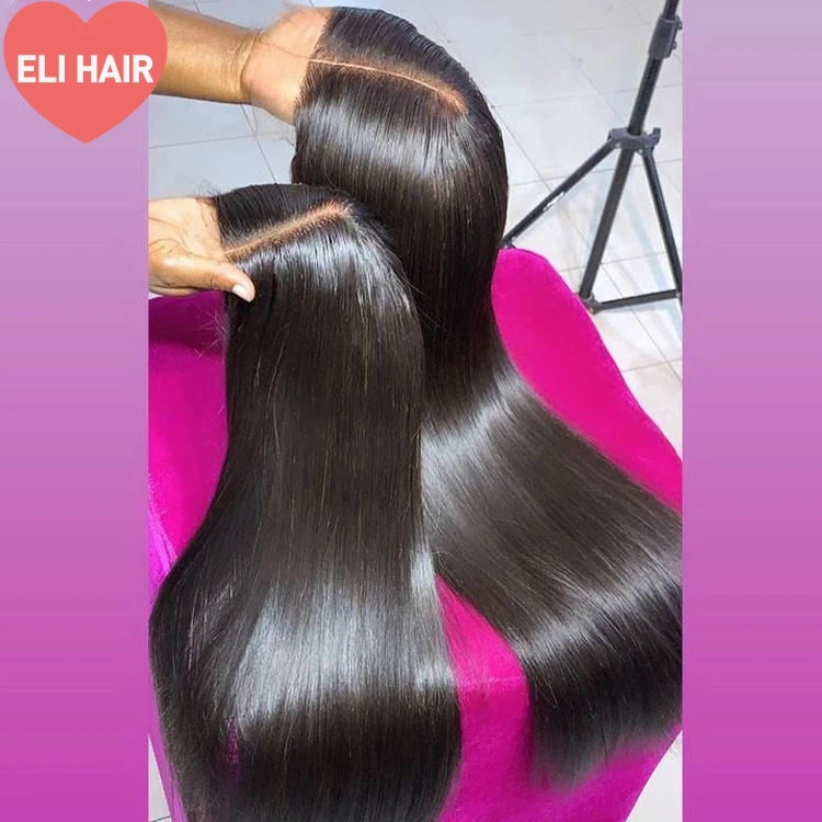Frontal Glueless Hd Lace WigCuticle Aligned Virgin Raw Indian Hair WigUnprocessed 100% Full Frontal Lace Human Hair Wig