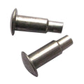 Factory Manufacturing Semi-tubular Rivets Steel Aluminum Brass Stainless Steel Oval Truss Flat Countersunk Heads Shoulder Rivets