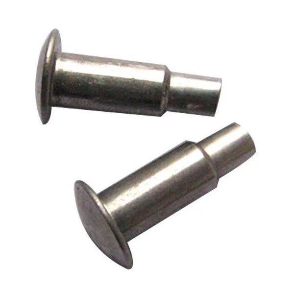 Factory Manufacturing Semi-tubular Rivets Steel Aluminum Brass Stainless Steel Oval Truss Flat Countersunk Heads Shoulder Rivets