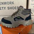 LIGHT BEARER 835 6" Light Weight Steel Toe Worker Safety Shoes Warehouse Industrial Protective Work Boots Zapatos De Seguridad