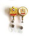 Uae Dubai Abu Dhabi Falcon Metal Badge Reel Gold Uae Government Falcon Reel Badge