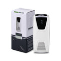 Factory Wholesale Hotel Bathroom Fan Perfume Dispenser Wall Mounted 80ml Automatic White Fan air Freshener Dispenser for Toilet