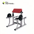 PINJIAN Bicep Exercise Chair Stool Home Gym Strength Bench Combo Arm Curl Weight Bench Biceps Workout Bench