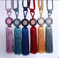 Factory Supply New Chinese Style Curtain Tiebacks Handmade Decorative Curtain Holdbacks Rope with Tassel
