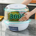 Multiply Grain Dispenser Storage Box Container 12kg Cereals and Rice Grain Dispenser Supermarket Dry Food Storage
