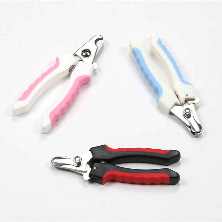 Wholesale Pet Puppy Grooming Tool Scissors Stainless Steel Clip Pet Nail Clipper Cutter Scissors Set