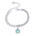 Fashion Classic 316L Stainless Steel 12mm Silver Color Hollow Aromatherapy Perfume Essential Oil Diffuser Charm Chain Gift