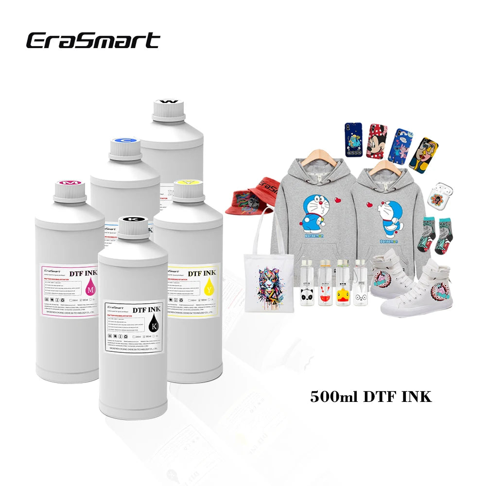 Erasmart for DTF Printer Pigment for Ink Heat Transfer PET Film for Ink for Textile Fabric Printing