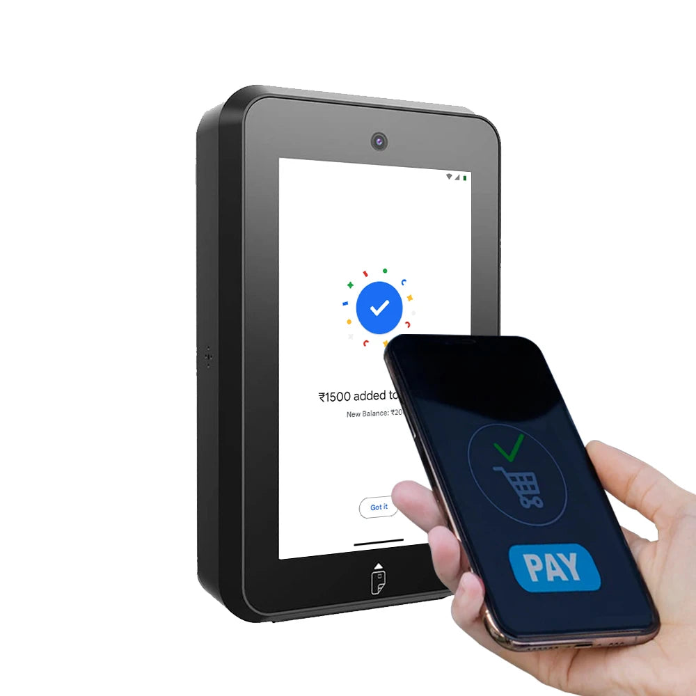 IP65 IK09 Touch Screen Unattended Parking/Vending Management Payment Terminal With Tap-to-pay NFC CM30