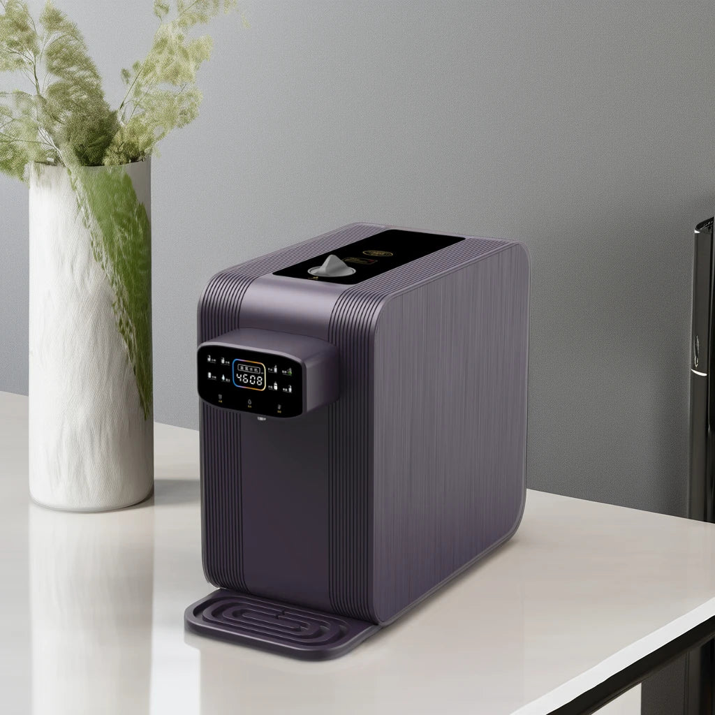 Hot New PEM Hydrogen Water Generator Dispenser Instant Heating Cooling 3 Mold Electric Powered Desktop for Outdoor Use Plastic